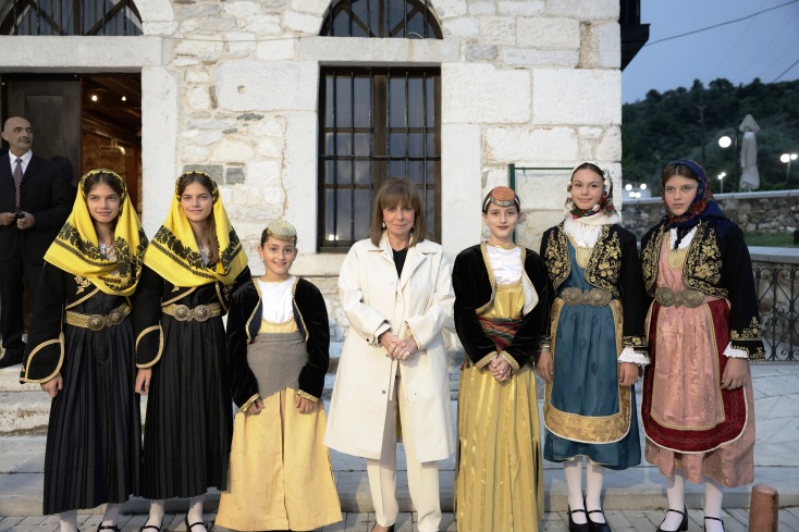 Η ΠτΔ επισκέφθηκε το καταπράσινο νησί του βορειοανατολικού Αιγαίου