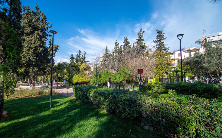 Δήμος Αθηναίων: Ολοκληρώθηκε η ανάπλαση στο πάρκο Δρακόπουλου - Παραδίδεται στη γειτονιά αναβαθμισμένο, ασφαλές και φωτεινό.