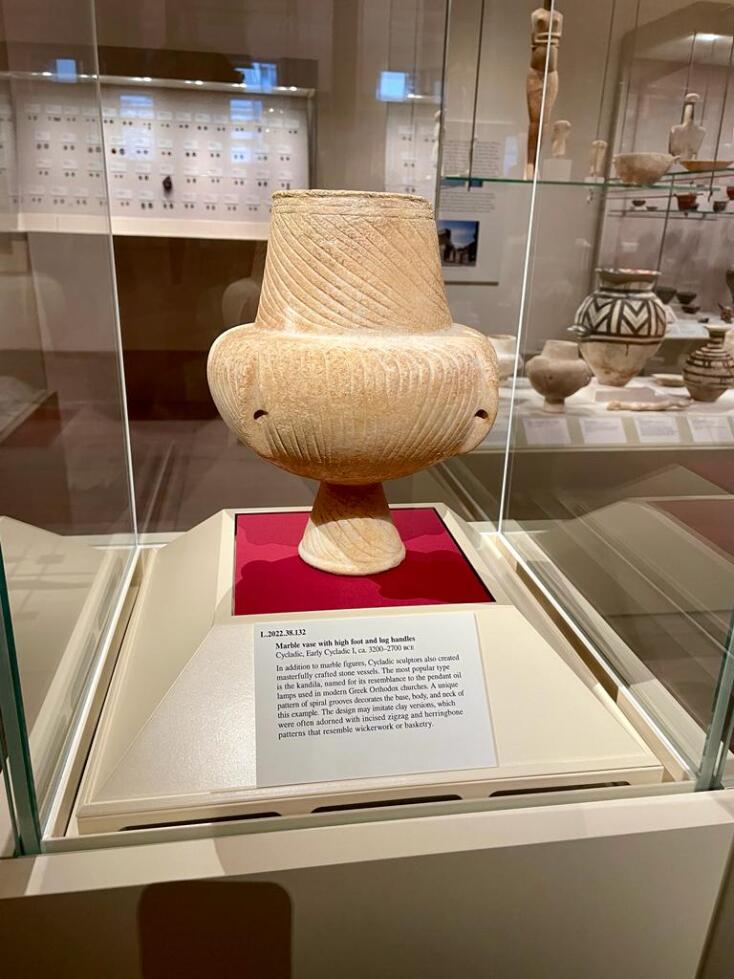 Υπουργείο Πολιτισμού: Η συλλογή Στέρν εκτίθεται ως δάνειο της Ελλάδας στο Μητροπολιτικό Μουσείο της Νέας Υόρκης - Παρουσία της Λίνας Μενδώνη τα εγκαίνια.