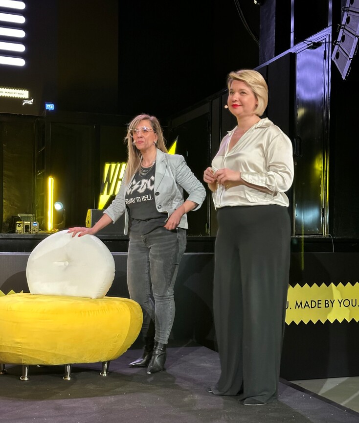 Η ψυχολόγος Σάντυ Πολυμέρη και η Νάντια Κοντογεώργη