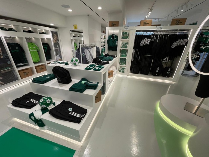 Kεντρική µπουτίκ του Παναθηναϊκού