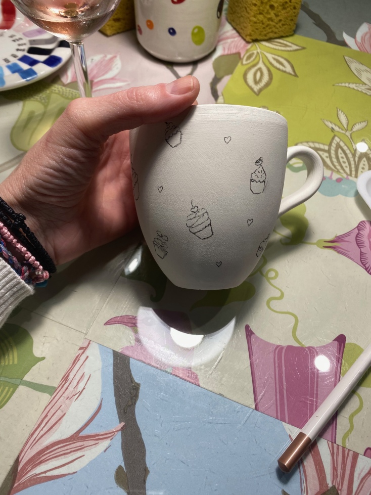 Όταν πήγα να ζωγραφίσω μια κούπα