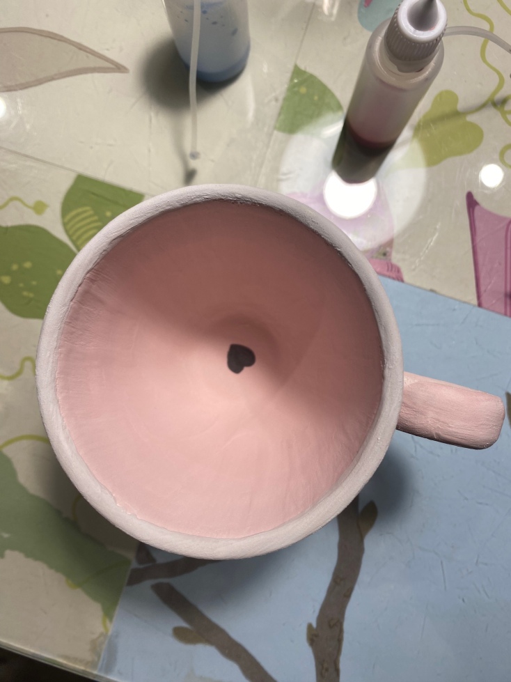 Όταν πήγα να ζωγραφίσω μια κούπα