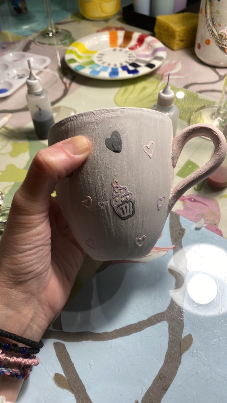 Όταν πήγα να ζωγραφίσω μια κούπα