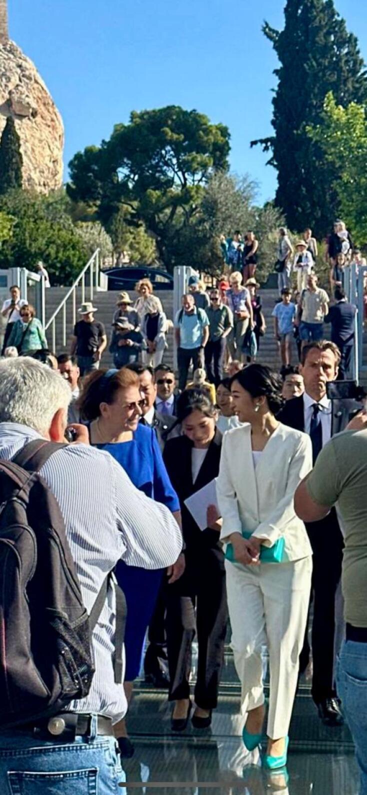 ΥΠΠΟ: Η πριγκίπισσα Κάκο της Ιαπωνίας στο Μουσείο της Ακρόπολης - Το 2024 είναι έτος Πολιτισμού και Τουρισμού Ελλάδας - Ιαπωνίας.