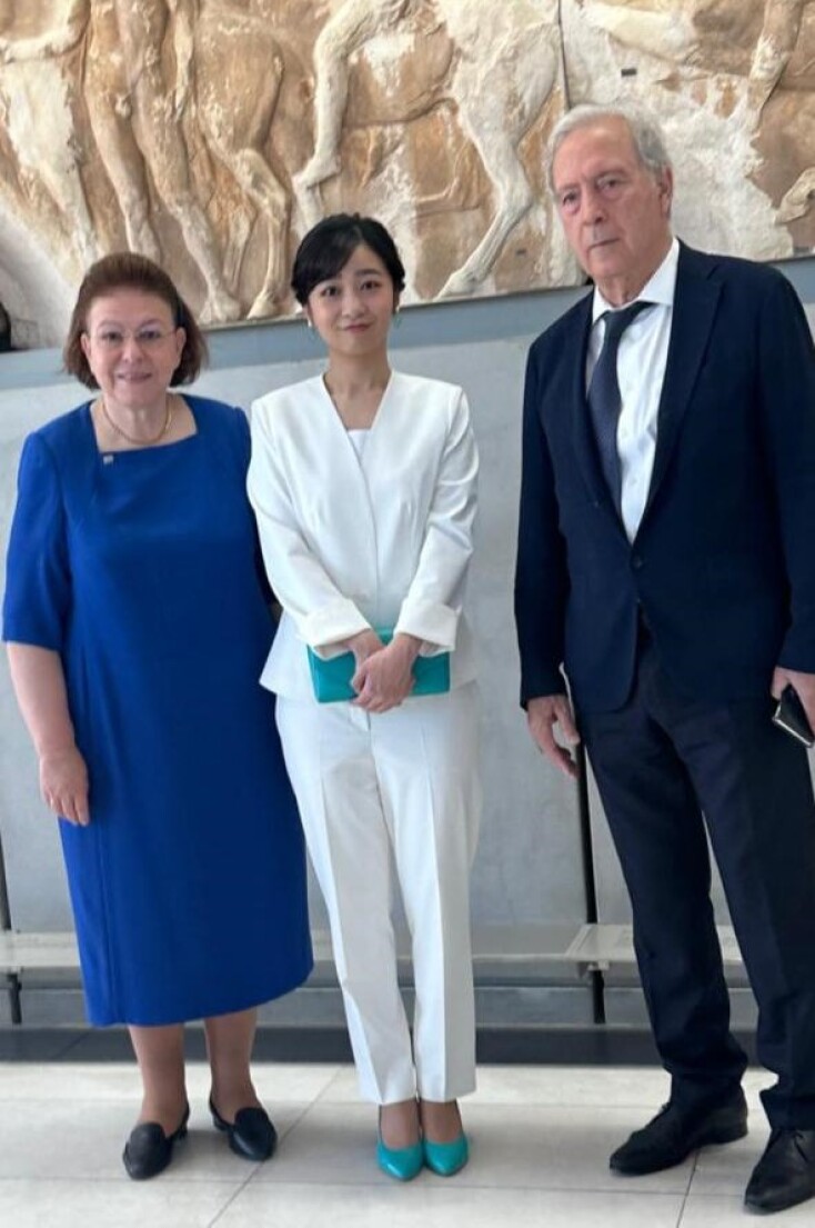 ΥΠΠΟ: Η πριγκίπισσα Κάκο της Ιαπωνίας στο Μουσείο της Ακρόπολης - Το 2024 είναι έτος Πολιτισμού και Τουρισμού Ελλάδας - Ιαπωνίας.