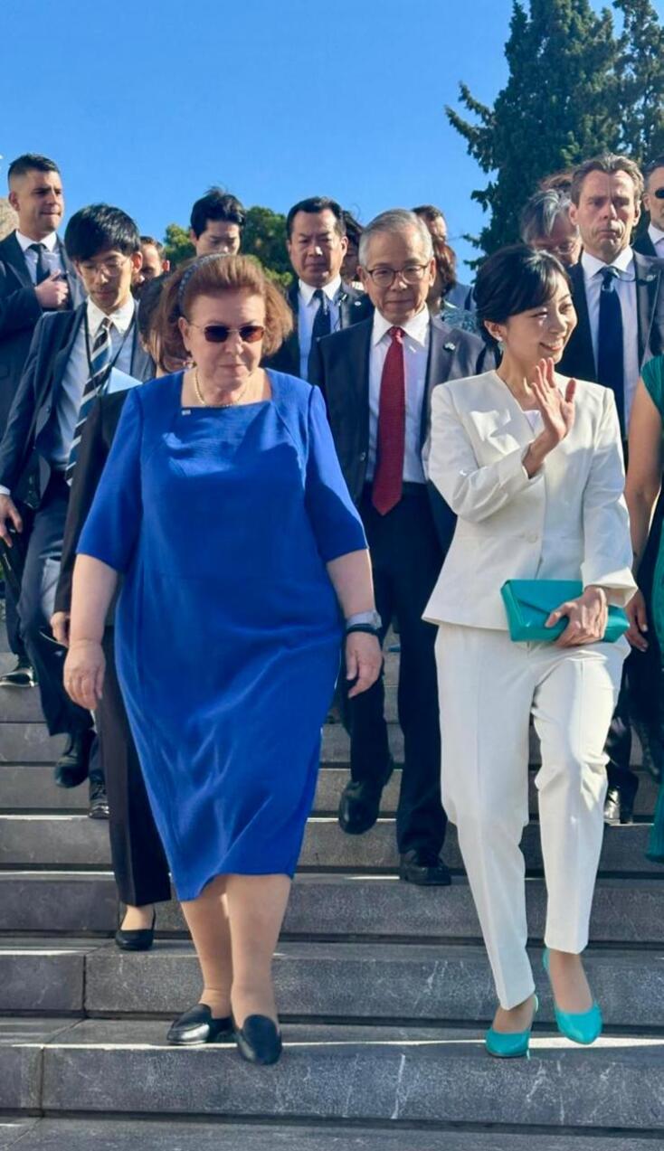 ΥΠΠΟ: Η πριγκίπισσα Κάκο της Ιαπωνίας στο Μουσείο της Ακρόπολης - Το 2024 είναι έτος Πολιτισμού και Τουρισμού Ελλάδας - Ιαπωνίας.