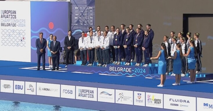 Ευρωπαϊκό Πρωτάθλημα Υγρού Στίβου: Ιστορική διάκριση για την ελληνική καλλιτεχνική κολύμβηση - Ασημένιο μετάλλιο στο τεχνικό ομαδικό. 