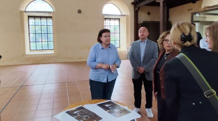 To οθωμανικό συγκρότημα Οσμάν Σαχ χρήζει αποκατάστασης προκειμένου να λειτουργήσει ως εκθεσιακός χώρος.