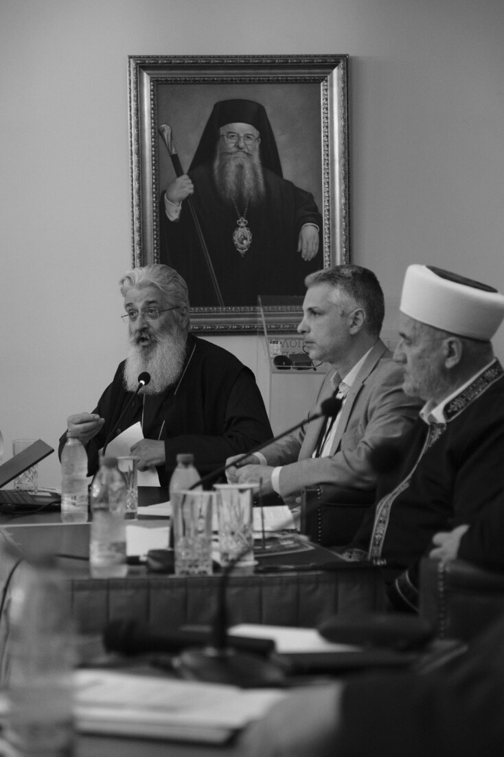 Στιγμιότυπο κατά τη συζήτηση για τον Θρησκευτικό Φονταµενταλισµό και τις συνέπειές του