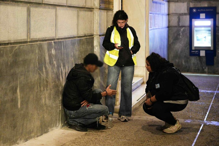 Ο Δ. Αθηναίων προχωρά στην καταγραφή των άστεγων της πόλης