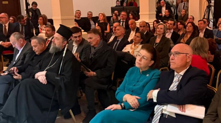 Λίνα Μενδώνη, Μητροπολίτης Θεσσαλονίκης Φιλόθεος, Στέλιος Αγγελούδης, Χρήστος Μήττας, Νικόλαος Αβδελλάς 