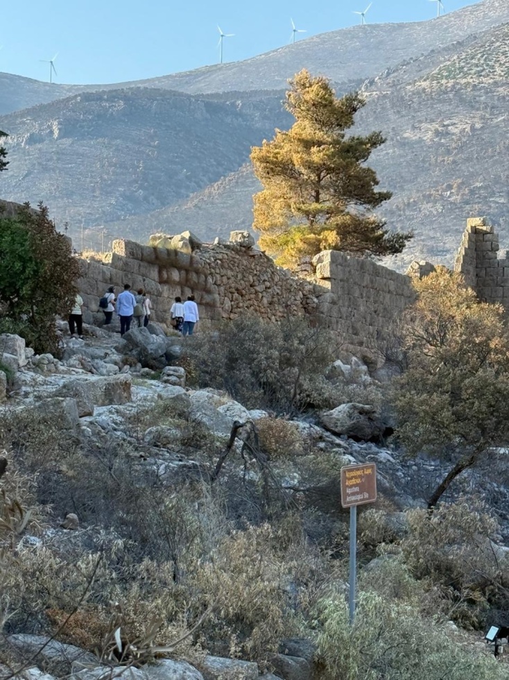 Στιγμιότυπο από την αυτοψία του Υπουργείου Πολιτισμού