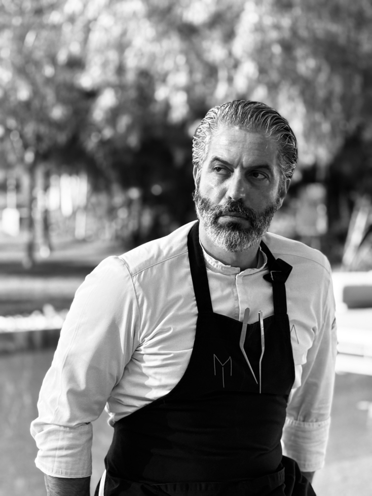 Ο σεφ Γιάννης Μαρινόπουλος 