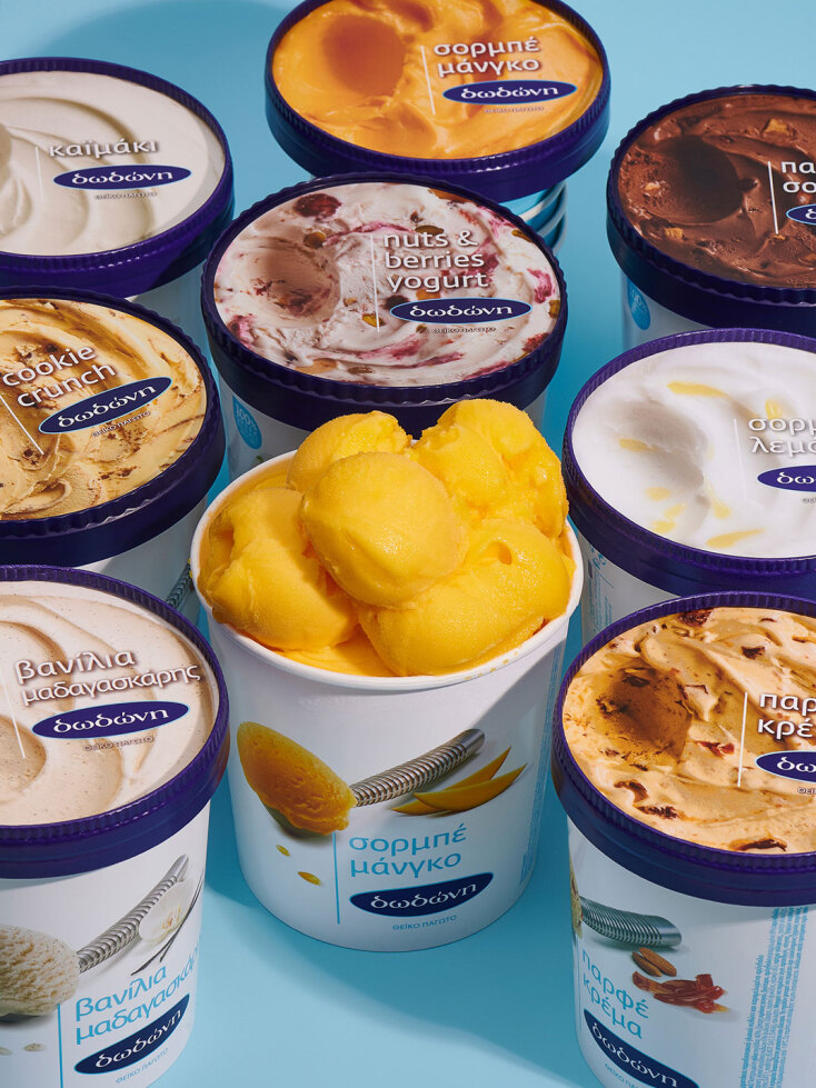 Παγωτά δωδώνη