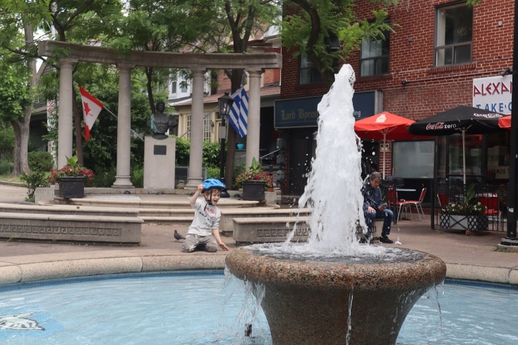 Alexander the Great Parkette Greektown 