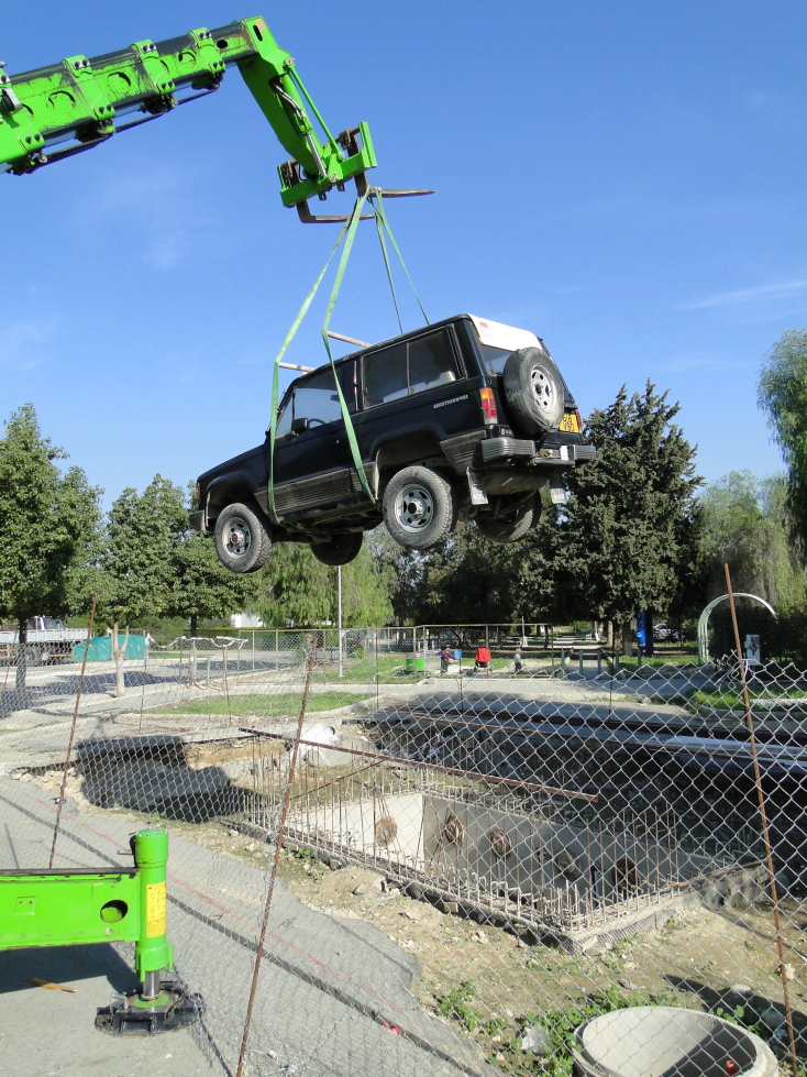 Δημήτρης Αληθεινός, Κατάκρυψη στην Πράσινη Γραμμή στην Λευκωσία