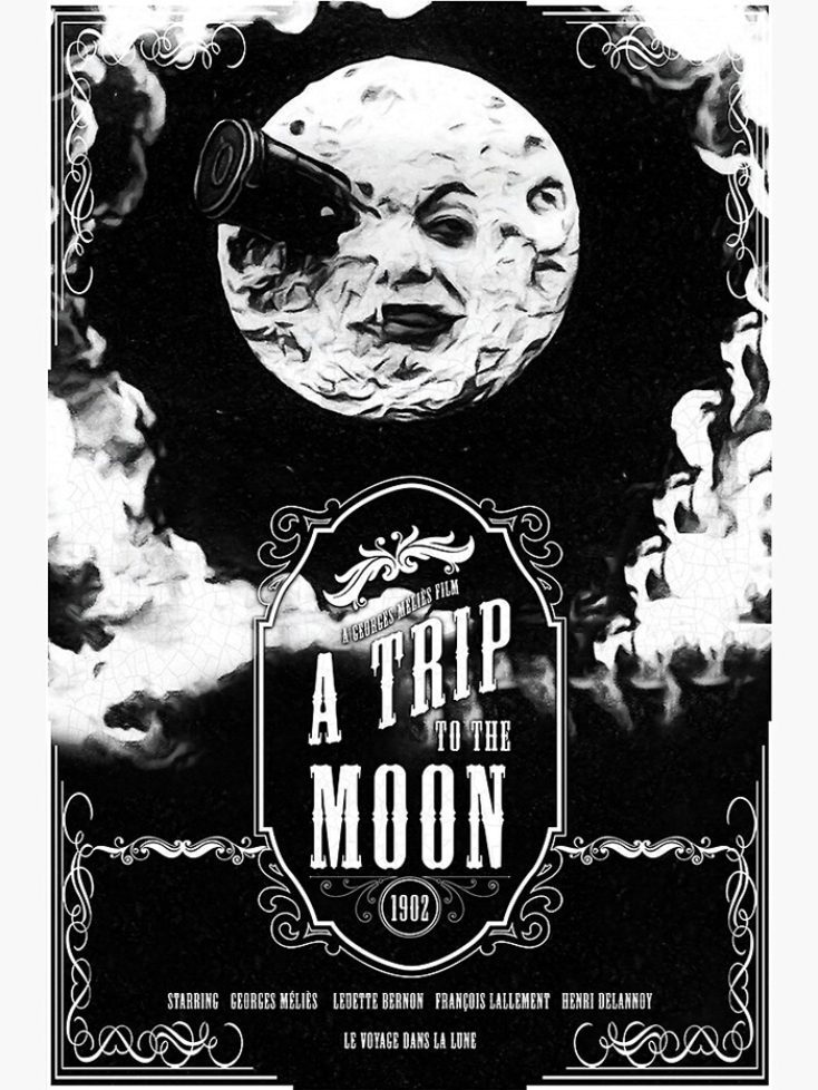 Η αφίσα της ταινίας «Ταξίδι στη Σελήνη» 