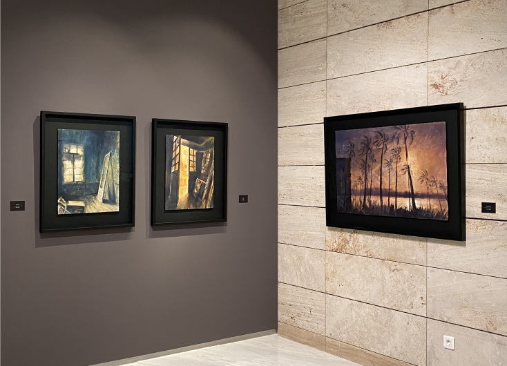 Ο ζωγράφος μιλάει για την εκθεσή του «Επέστρεφε - Αναφορά στον Κ.Π. Καβάφη» στη Γεννάδειο Βιβλιοθήκη