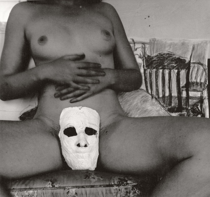 Francesca Woodman. Visage, Providence, Rhode Island, 1975-1976. Avec l’aimable autorisation de The Woodman Family Foundation / Artists Rights Society (ARS) / Bildrecht / COLLECTION VERBUND, Vienne.