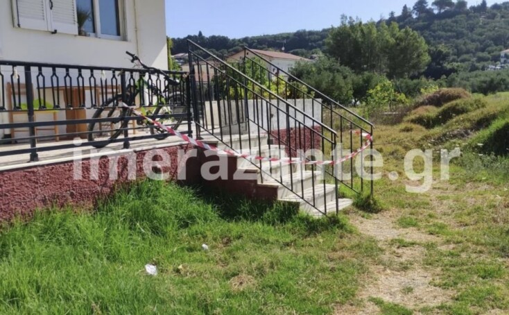 Γυναικοκτονία στη Ζάκυνθο - Το σπίτι όπου έγινε το έγκλημα