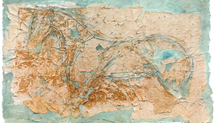 Αλεξάνδρα Αθανασιάδη (1961- ), «Άλογο στο γαλάζιο», 2005-2017