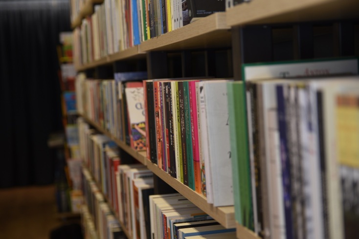 Λεπτομέρεια από το βιβλιοπωλείο Fata Libelli. 