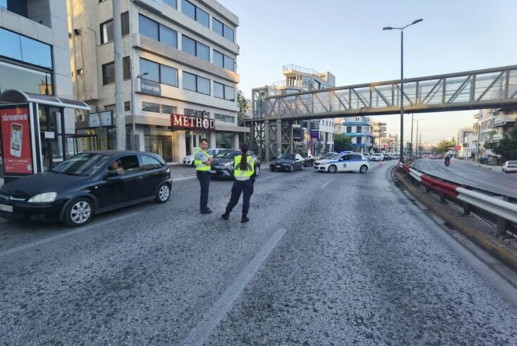 Τροχαίο ατύχημα στη λεωφόρο Κηφισίας
