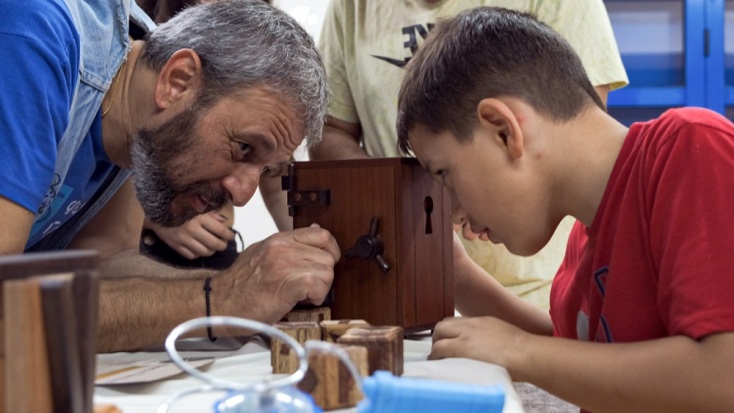 Από την περσινή διοργάνωση του Φεστιβάλ Γρίφων στο Καστελλόριζο.  