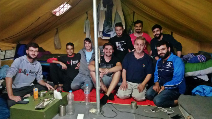 Ο Χαράλαμπος Μαθιουδάκης 