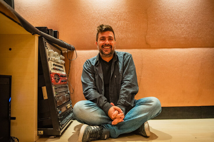 Ο Αντώνης Χατζημιχάλης. 