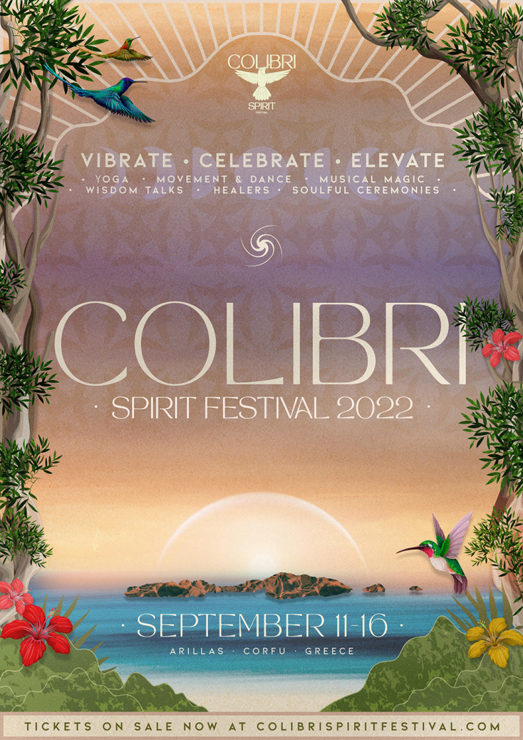 To poster του Colibri Spirit Festival