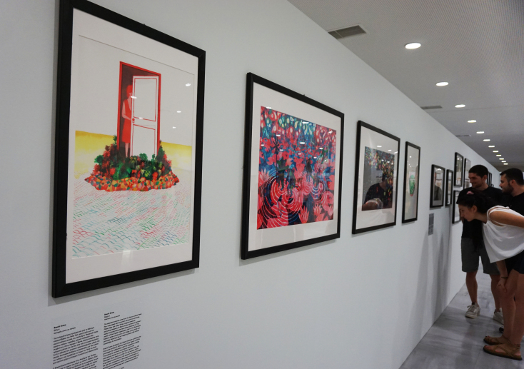 Η έκθεση «Beam of Light» στο illustradays,.