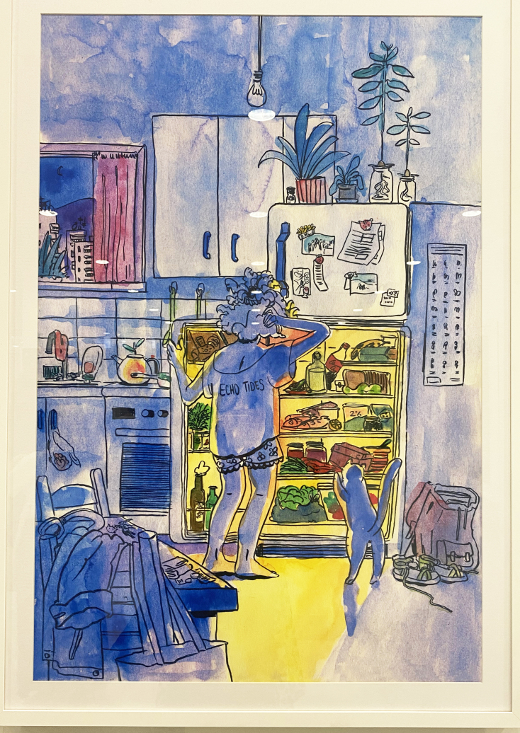 Το έργο «Midnight Snack» της Γεωργίας Ζάχαρη.