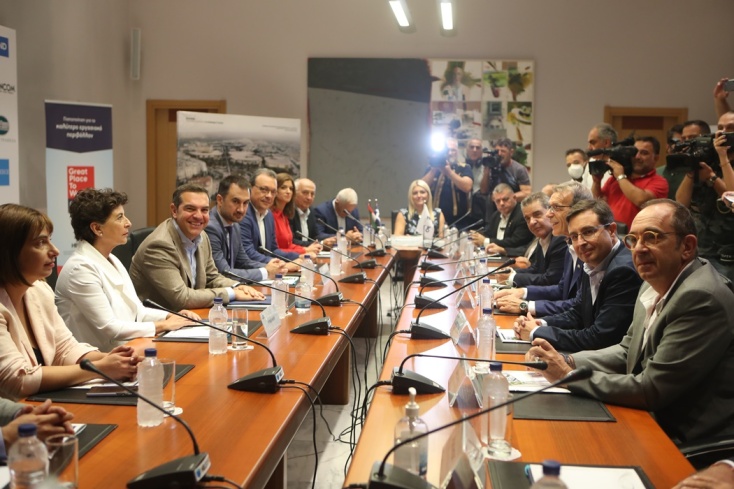 Ο Αλέξης Τσίπρας στη ΔΕΘ