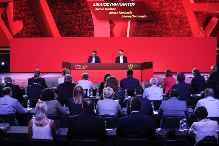 Ο Αλέξης Τσίπρας σε συνέντευξη Τύπου στην 86η ΔΕΘ