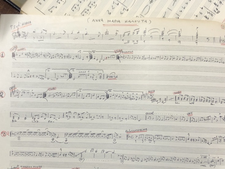 Παρτιτούρα για τις αδελφές Καλουτά