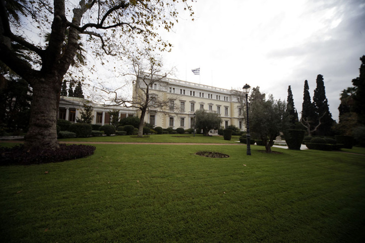 Κήπος του Προεδρικού Μεγάρου. 