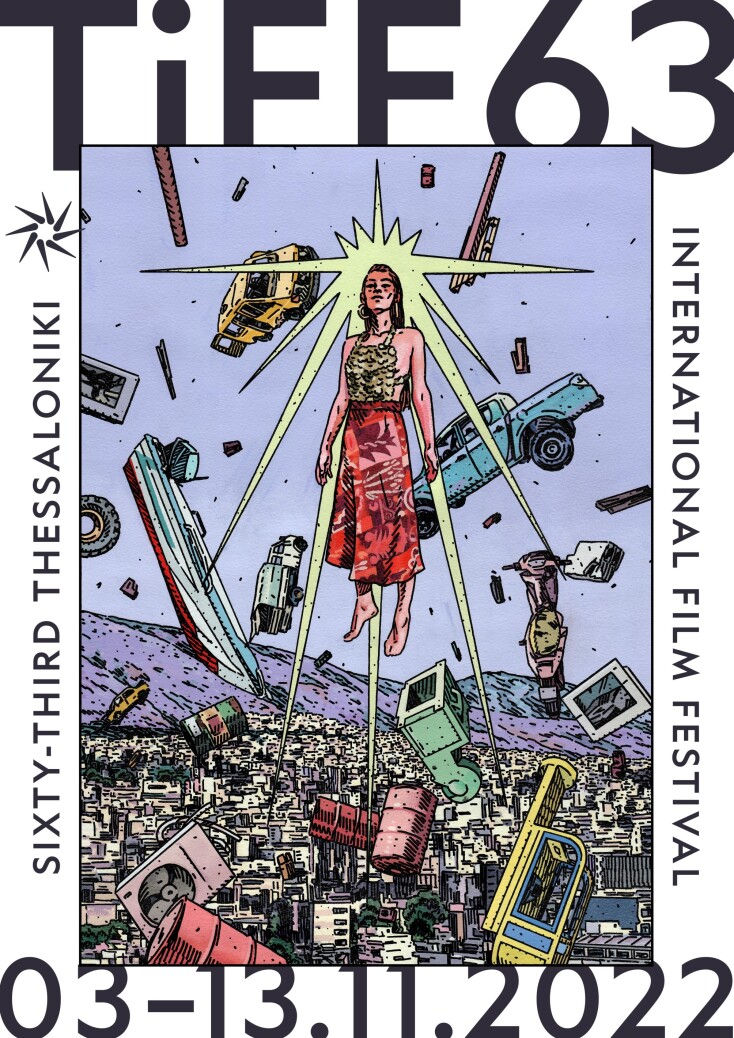 Πρωταγωνίστρια η γυναίκα στο πόστερ του 63ου Φεστιβάλ Κινηματογράφου Θεσσαλονίκης, που δημιούργησε ο εικαστικός και visual artist Δημήτρης Τριμίτζιος (Taxis).