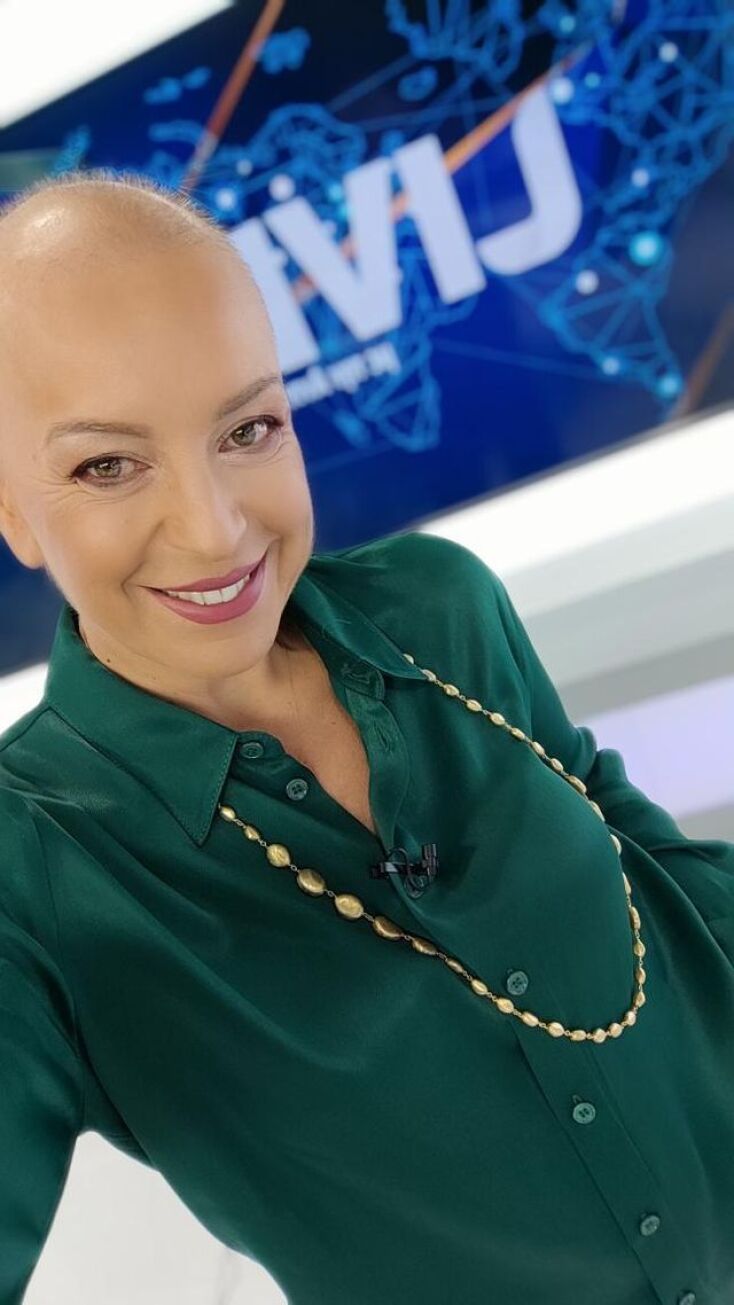 Η  Αντιγόνη Ανδρεάκη στην Creta TV