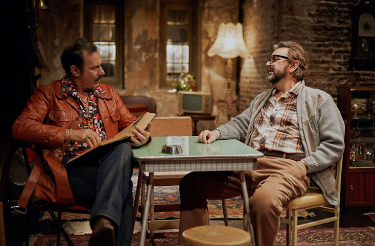 Ο Χριστόδουλος Στυλιανού και ο Θανάσης Σαράνατος. 