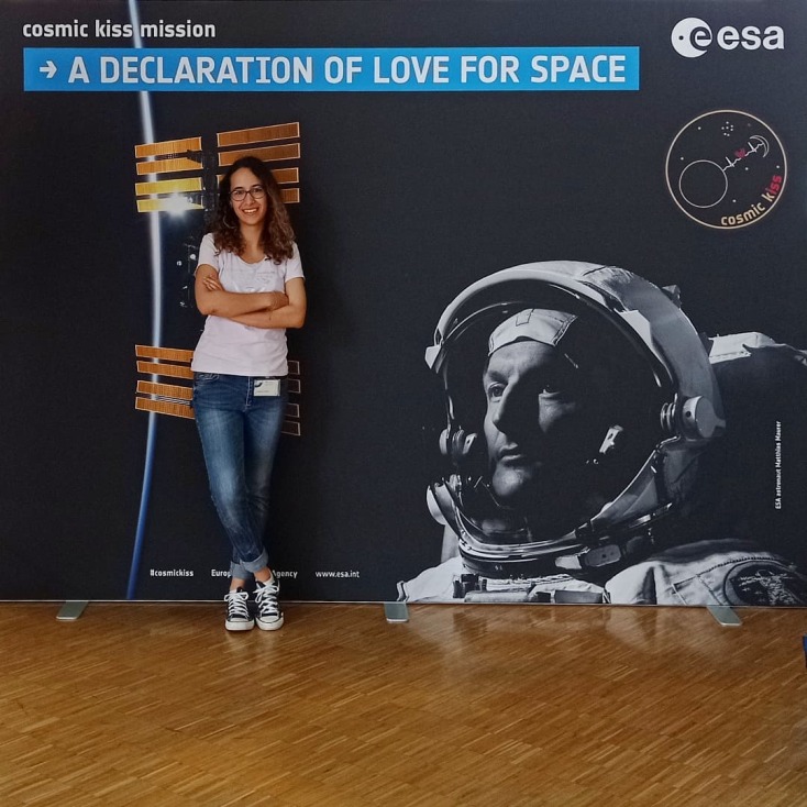 Η Χριστίνα Βαλαγκούτη στην Κολωνία το Σεπτέμβριο του 2021 (ESA-Ιnternship with the Space Medicine Team)