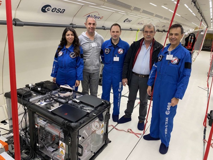 Σε μεγάλο ερευνητικό πρόγραμμα του Ευρωπαϊκού Οργανισμού Διαστήματος συμμετείχε επιστημονική ομάδα του ΑΠΘ - Παρέμεινε 5 ώρες σε συνθήκες έλλειψης βαρύτητας.
