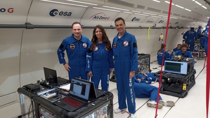 Σε μεγάλο ερευνητικό πρόγραμμα του Ευρωπαϊκού Οργανισμού Διαστήματος συμμετείχε επιστημονική ομάδα του ΑΠΘ - Παρέμεινε 5 ώρες σε συνθήκες έλλειψης βαρύτητας.