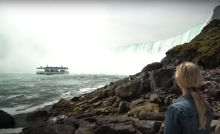 Οι καταρράκτες του Νιαγάρα αποκαλύπτουν μια αθέατη πτυχή τους - Ένα τούνελ μήκους 670 μέτρων, θαμμένο βαθιά κάτω από το νερό. 