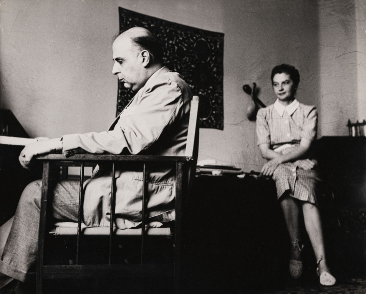 Γιῶργος καί Μαρῶ Σεφέρη.