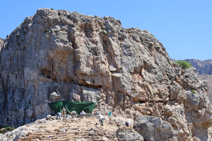 Ανασκαφή του κεντρικού χώρου του αρχαίου ναού της Δήμητρας στην ακρόπολη της Φαλάσαρνας - Ανακοινώθηκαν τα αποτελέσματα της έρευνας από το υπουργείο Πολιτισμού.