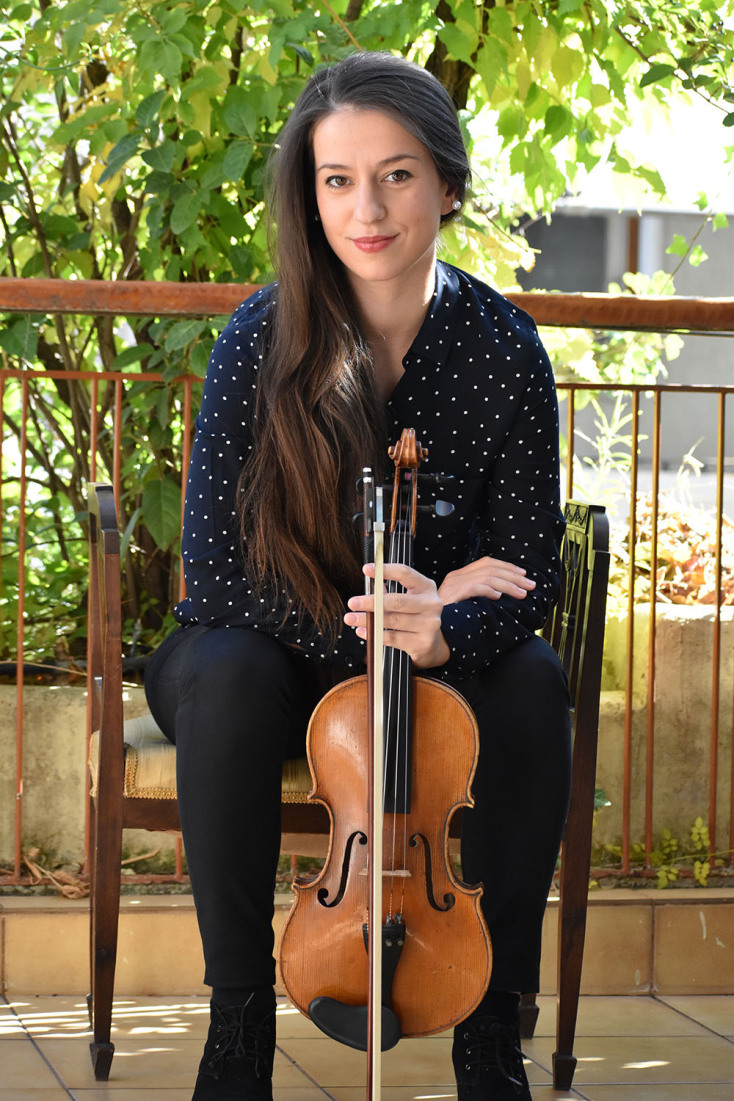 Η Χριστίνα Καμινάρη.