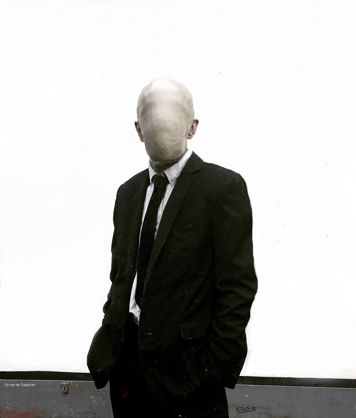 O Γάλλος εικαστικός και περφόρμερ Olivier de Sagazan