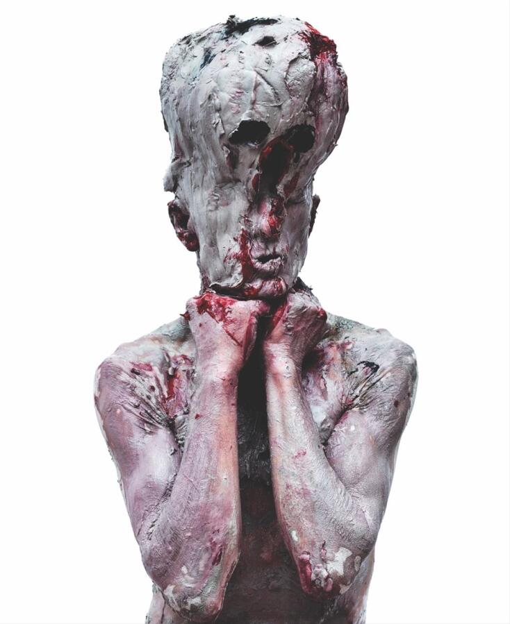 Ο Olivier de Sagazan με τη "Μεταμόρφωση" στο Σύγχρονο Θέατρο